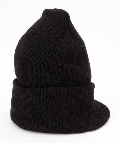 BEAMS BOY(ビームスボーイ)の「BEAMS BOY / Wool Jeep Cap(ニットキャップ/ビーニー・レディース・ブラック/オリーブ・ONE SIZE)」の5枚目の写真