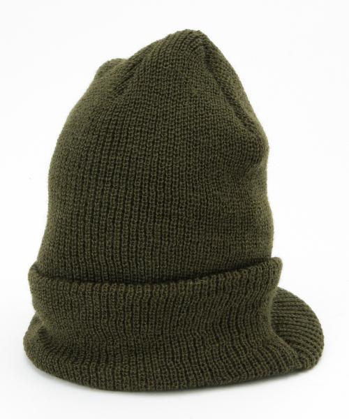 BEAMS BOY(ビームスボーイ)の「BEAMS BOY / Wool Jeep Cap(ニットキャップ/ビーニー・レディース・ブラック/オリーブ・ONE SIZE)」の10枚目の写真