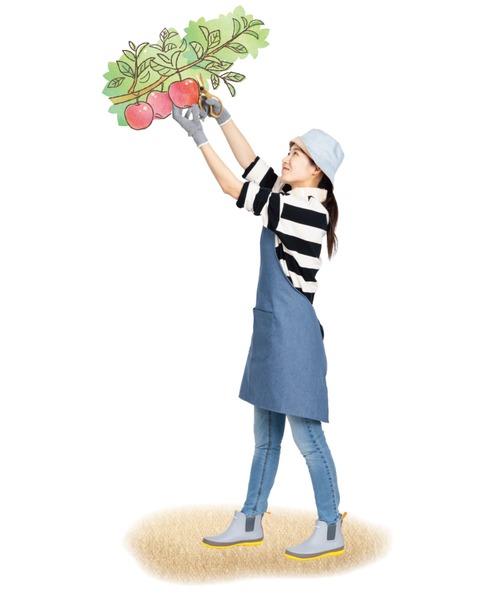 MoonStar(ムーンスター)の「【MoonStar/ムーンスター】MS RLS02 ワークブーツ 2E(レインシューズ・レディース・アッシュ/ブラウン/モスグリーン/ピンク・21.0cm/22.0cm/23.0cm/24.0cm/25.0cm/26.0cm)」の18枚目の写真