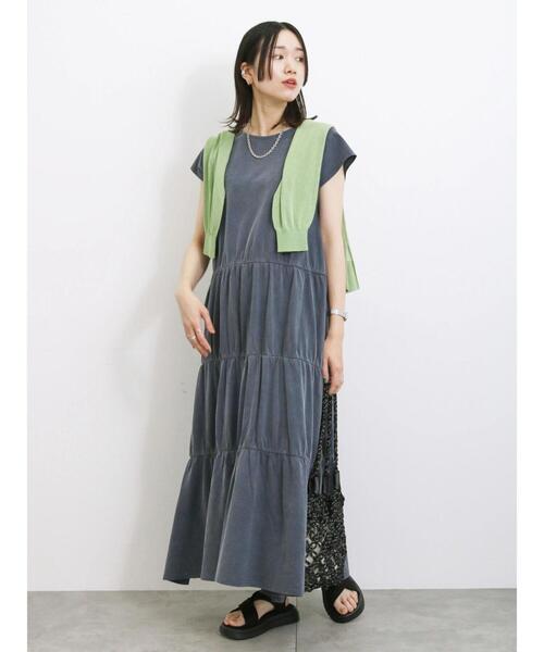 Samansa Mos2 blue（サマンサモスモスブルー）の「厚底ネオプレーンサンダル（ドレスシューズ・レディース・ライトベージュ/カーキ/ブラック・M/L）」の7枚目の写真