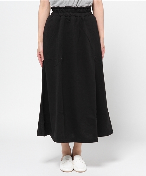 WEGO（ウィゴー）の「WEGO/スウェットマキシスカート（スカート・レディース・ブラック/その他1/カーキ/杢グレー・FREE）」の11枚目の写真