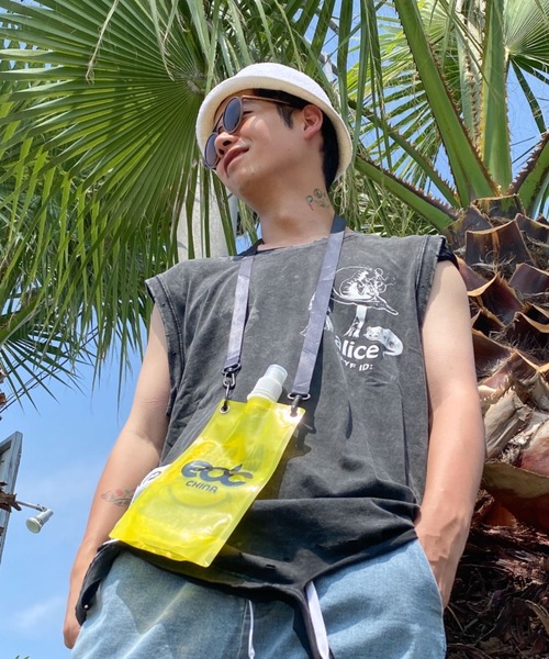rovtski（ロフトスキー）の「AFYF DAMAGE TANK TOP/ダメージタンクトップ（タンクトップ・メンズ・ホワイト系その他/ブラック系その他/グリーン系その他/ホワイト系その他2/ブラック系その他2/グリーン系その他2・FREE）」の4枚目の写真