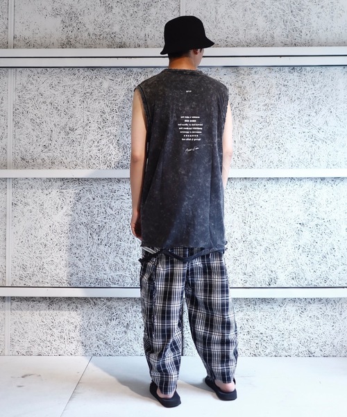 rovtski（ロフトスキー）の「AFYF DAMAGE TANK TOP/ダメージタンクトップ（タンクトップ・メンズ・ホワイト系その他/ブラック系その他/グリーン系その他/ホワイト系その他2/ブラック系その他2/グリーン系その他2・FREE）」の21枚目の写真