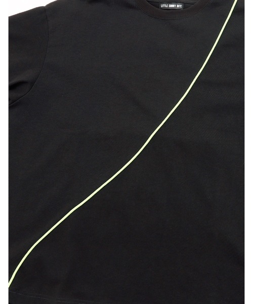 Little sunny bite（リトルサニーバイト）の「【Little Sunny Bite】big logo big tee（Tシャツ/カットソー・メンズ・ネイビー系/ブラック/グレー・SMALL/MEDIUM）」の4枚目の写真