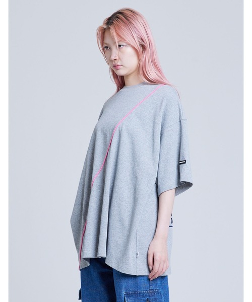 Little sunny bite（リトルサニーバイト）の「【Little Sunny Bite】big logo big tee（Tシャツ/カットソー・メンズ・ネイビー系/ブラック/グレー・SMALL/MEDIUM）」の13枚目の写真