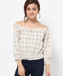 WEGO | WEGO/オフショル7分袖ブラウス(シャツ/ブラウス)
