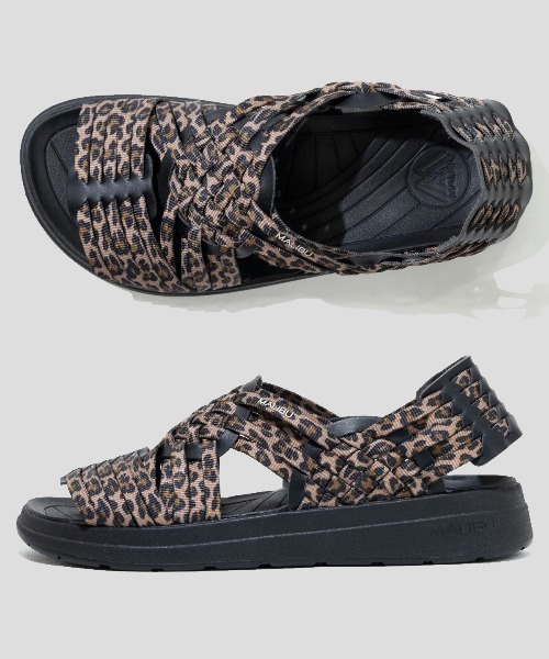 MALIBU SANDALS（マリブサンダルズ）の「MALIBU SANDALS/マリブサンダルズ　CANYON（サンダル・メンズ・パープル/その他1/ブラック/レオパード・23cm/24cm/25cm/26cm/27cm/28cm/24㎝）」の4枚目の写真