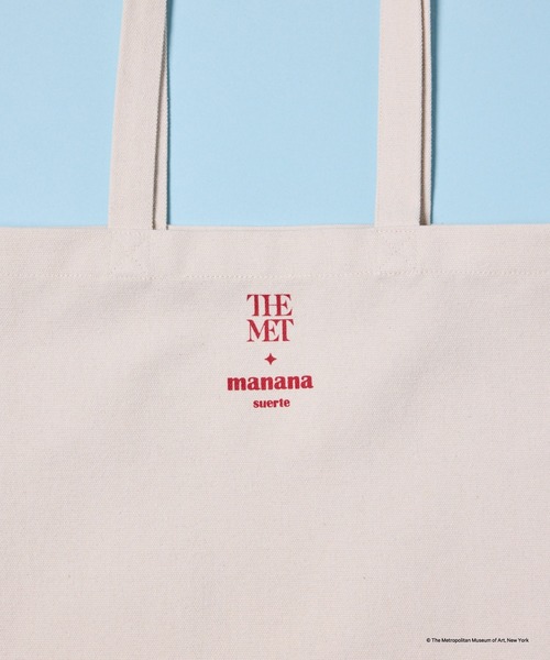 manana suerte(マニャーナスエルテ)の「THE METコラボトートバッグ(トートバッグ・レディース・ピンク/グリーン・FREE)」の8枚目の写真