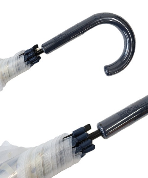 DONOBAN（ドノバン）の「ビニール傘（ねこ・森・花柄）透明（長傘・レディース・その他3/その他2/その他1・ONESIZE）」の17枚目の写真