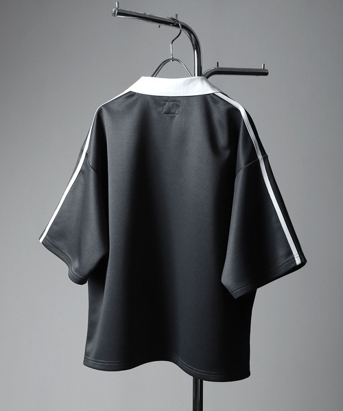 UNCORD（アンコード）の「【UNCORD】Soccer Game Half Sleeve Shirt / ゲームシャツ / サッカーシャツ（Tシャツ/カットソー・メンズ・オフホワイト/ブラック/チャコール/グレー・MEDIUM/LARGE/X-LARGE）」の9枚目の写真
