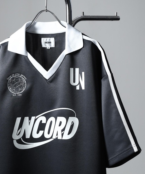UNCORD（アンコード）の「【UNCORD】Soccer Game Half Sleeve Shirt / ゲームシャツ / サッカーシャツ（Tシャツ/カットソー・メンズ・オフホワイト/ブラック/チャコール/グレー・MEDIUM/LARGE/X-LARGE）」の14枚目の写真