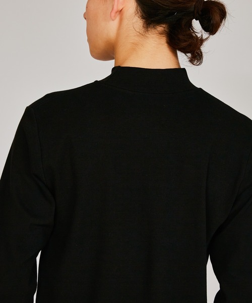 HANES（ヘインズ）の「【Hanes/ヘインズ】メンズ ハイネックロングスリーブ（Tシャツ/カットソー・メンズ・ブラック/ホワイト・LARGE/MEDIUM/X-LARGE）」の5枚目の写真