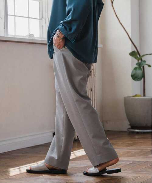 EDIFICE（エディフィス）の「《追加》SAP ドットエアー ストレッチ 1タックイージーパンツ（スラックス・メンズ・ライトグレー/ネイビー/チャコールグレー・SMALL/MEDIUM/LARGE）」の2枚目の写真