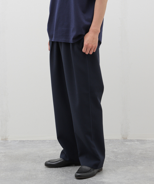 EDIFICE（エディフィス）の「《追加》SAP ドットエアー ストレッチ 1タックイージーパンツ（スラックス・メンズ・ライトグレー/ネイビー/チャコールグレー・SMALL/MEDIUM/LARGE）」の7枚目の写真