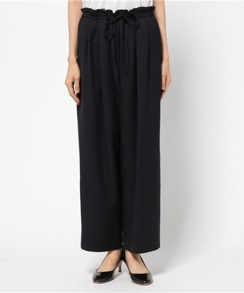 SHIPS for women（シップスフォーウィメン）の「ワイドパンツ（その他パンツ・レディース・ライトグレー/ネイビー/アイボリー・36/38）」の13枚目の写真