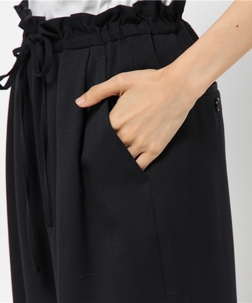 SHIPS for women（シップスフォーウィメン）の「ワイドパンツ（その他パンツ・レディース・ライトグレー/ネイビー/アイボリー・36/38）」の9枚目の写真