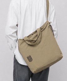 撥水加工 ソフトナイロンタフタ 2WAY ショルダートートバッグ A4対応