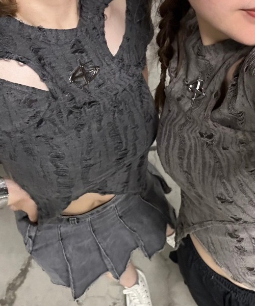 tシャツ A'GEM/9 × .kom 「.KOM/ドットケーオーエム」ハートリボン 半袖カットソー レディース メンズ KOM tシャツ A'GEM/9 × .kom 「.KOM/ドットケーオーエム」ハート
