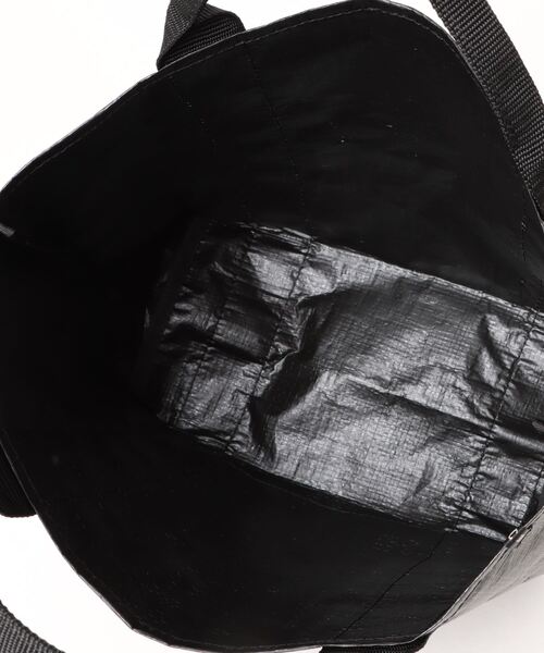 SABLE CLUTCH(セーブルクラッチ)の「TAPE PE TOTE (M) (トートバッグ)(トートバッグ・レディース・ホワイト/ブラック/シルバー・ONE SIZE)」の6枚目の写真