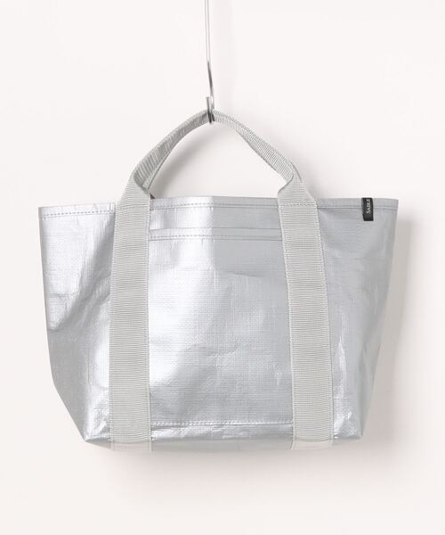 SABLE CLUTCH(セーブルクラッチ)の「TAPE PE TOTE (M) (トートバッグ)(トートバッグ・レディース・ホワイト/ブラック/シルバー・ONE SIZE)」の10枚目の写真
