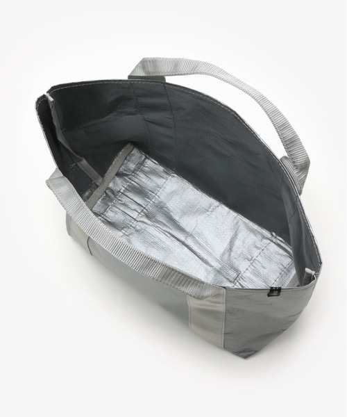 SABLE CLUTCH(セーブルクラッチ)の「TAPE PE TOTE (M) (トートバッグ)(トートバッグ・レディース・ホワイト/ブラック/シルバー・ONE SIZE)」の8枚目の写真