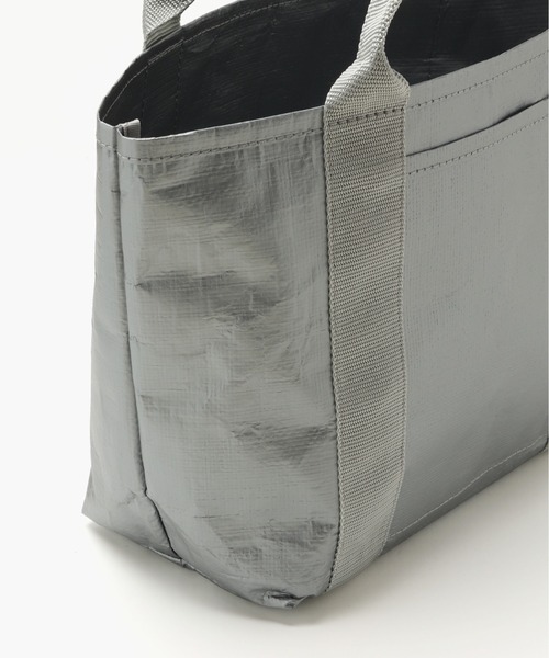 SABLE CLUTCH(セーブルクラッチ)の「TAPE PE TOTE (M) (トートバッグ)(トートバッグ・レディース・ホワイト/ブラック/シルバー・ONE SIZE)」の12枚目の写真
