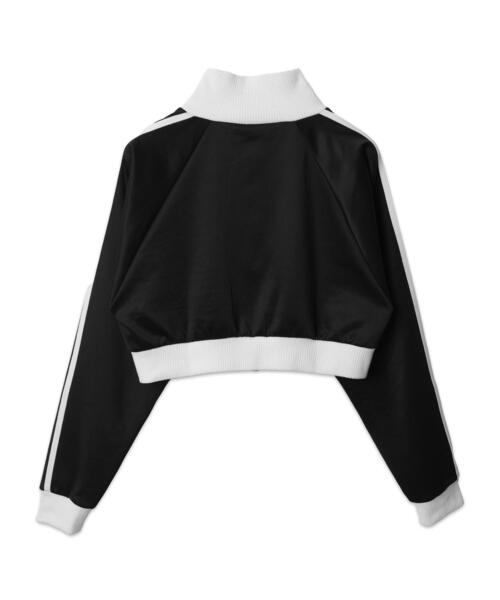 WEGO（ウィゴー）の「WEGO/【新色追加でリバイバル！】ショートトラックジャケット（ブルゾン・レディース・ブラック/ワイン/その他1/ネイビー/ピンク・FREE）」の9枚目の写真