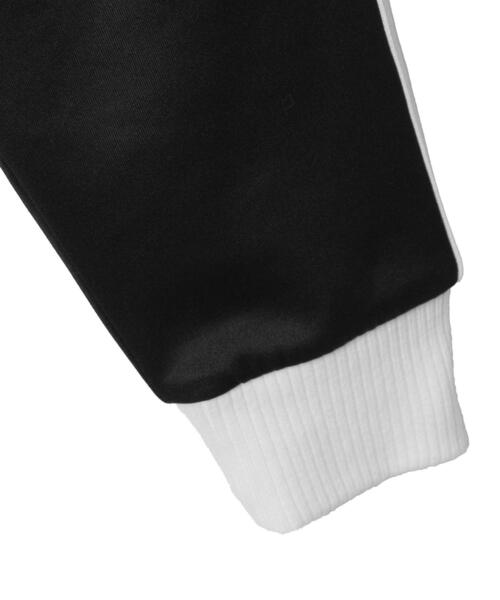 WEGO（ウィゴー）の「WEGO/【新色追加でリバイバル！】ショートトラックジャケット（ブルゾン・レディース・ブラック/ワイン/その他1/ネイビー/ピンク・FREE）」の7枚目の写真