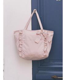 Maison de FLEUR | フロントフリルキャリーオンバッグ(ボストンバッグ)
