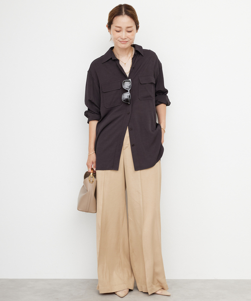 24SS Deuxieme ClasseドゥーズィエムクラスSafariシャツ Deuxieme Classe（ドゥーズィエムクラス）の「* Safari シャツ