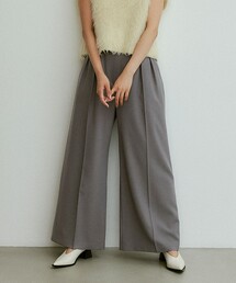 EMMEL REFINES | ＜EMMEL REFINES＞EM ハイウエスト ワイドタック パンツ(スラックス)