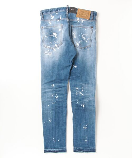 DSQUARED2（ディースクエアード）の「MEDIUM SEA SALT WASH COOL GUY JEAN /0242（デニムパンツ・メンズ・インディゴブルー・46/50/48/44）」の2枚目の写真