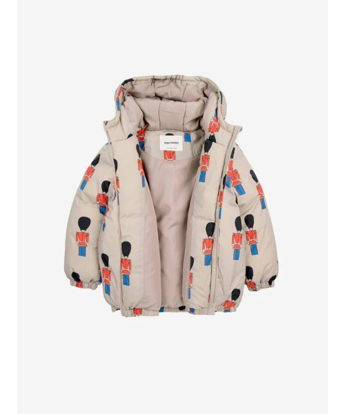 セール】Little Tin Soldiers all over anorak（ダウンジャケット