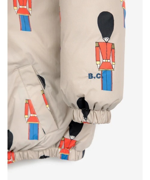 セール】Little Tin Soldiers all over anorak（ダウンジャケット