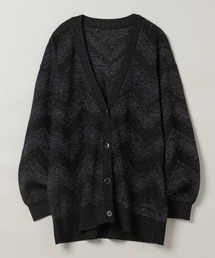JEANASIS | ランダムキカラメジャガードVカーディガン/148812(カーディガン/ボレロ)