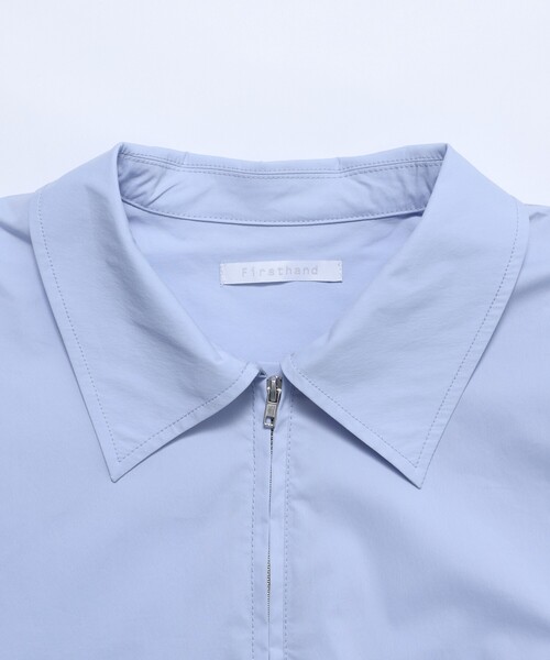 Firsthand(ファーストハンド)の「Firsthand/ファーストハンド スキッパーZIPシャツ(シャツ/ブラウス・レディース・サックスブルー/ホワイト・フリ-)」の20枚目の写真