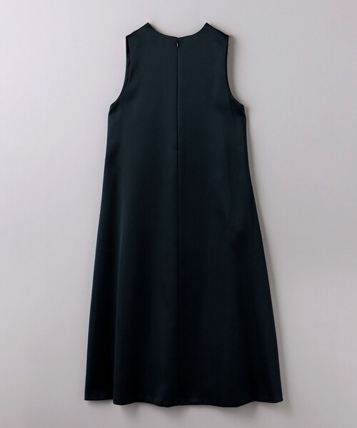 UNITED ARROWS（ユナイテッドアローズ）の「サテン Vネック ジャンパースカート（ワンピース・レディース・ブラック/ネイビー・36/38）」の11枚目の写真