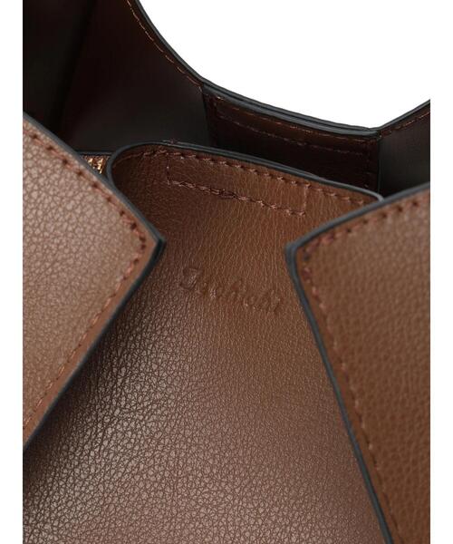 Te chichi（テチチ）の「タックデザインハンドバッグ（ハンドバッグ・レディース・ブラック/ブラウン・F）」の10枚目の写真