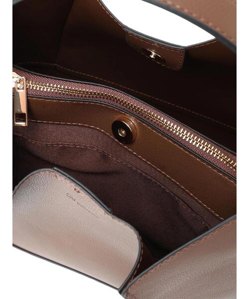 Te chichi（テチチ）の「タックデザインハンドバッグ（ハンドバッグ・レディース・ブラック/ブラウン・F）」の13枚目の写真