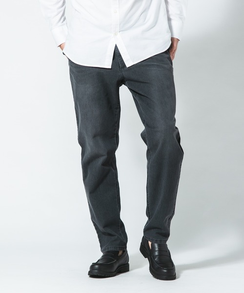 Blue Standard （ブルースタンダード）の「【BLUE STANDARD/ブルースタンダード】スーパーストレッチデニム テーパード 軽量 体型カバー（デニムパンツ・メンズ・ワンウォッシュ/スミクロ/インディゴブルー・MEDIUM/LARGE/X-LARGE）」の13枚目の写真