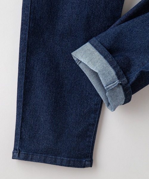 Blue Standard （ブルースタンダード）の「【BLUE STANDARD/ブルースタンダード】スーパーストレッチデニム テーパード 軽量 体型カバー（デニムパンツ・メンズ・ワンウォッシュ/スミクロ/インディゴブルー・MEDIUM/LARGE/X-LARGE）」の9枚目の写真