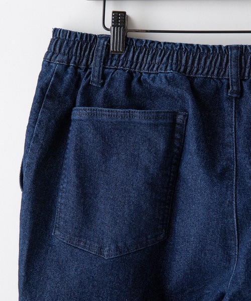 Blue Standard （ブルースタンダード）の「【BLUE STANDARD/ブルースタンダード】スーパーストレッチデニム テーパード 軽量 体型カバー（デニムパンツ・メンズ・ワンウォッシュ/スミクロ/インディゴブルー・MEDIUM/LARGE/X-LARGE）」の11枚目の写真