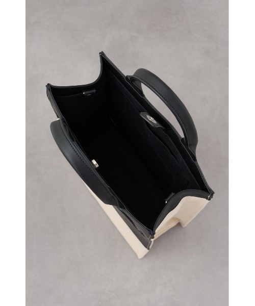 AZUL by moussy（アズールバイマウジー）の「スクエアトートバッグ（トートバッグ・メンズ・ブラック/オフホワイト・FREE）」の11枚目の写真