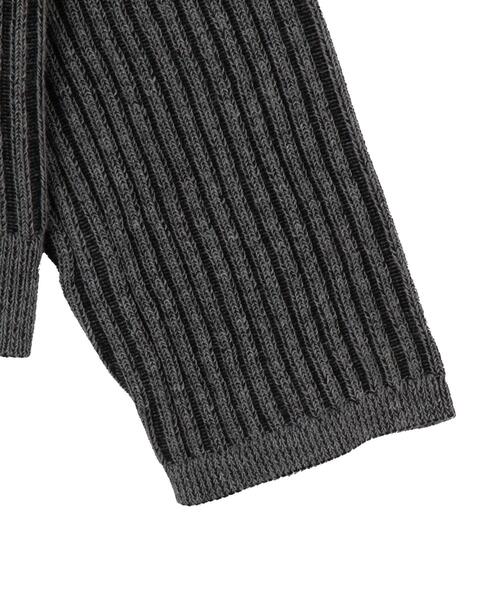 SHORT ROUND(ショートラウンド)の「SHORT ROUND/ヴィンテージライクラグランプルオーバー(ニット/セーター・メンズ・グレー/ベージュ・MEDIUM/LARGE)」の19枚目の写真