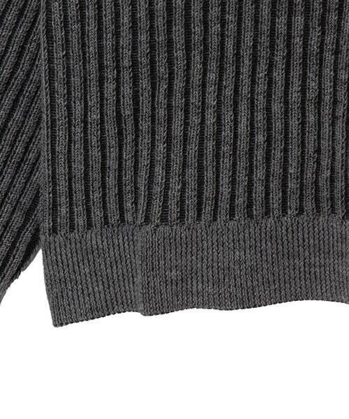 SHORT ROUND(ショートラウンド)の「SHORT ROUND/ヴィンテージライクラグランプルオーバー(ニット/セーター・メンズ・グレー/ベージュ・MEDIUM/LARGE)」の20枚目の写真