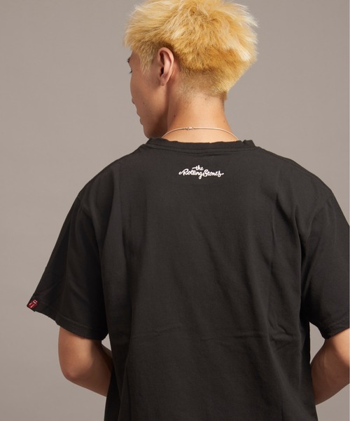 JACKROSE（ジャックローズ）の「B-TRS PARIS/JPN PRINT&LINESTONE SS TEE（Tシャツ/カットソー・メンズ・ブラック/ホワイト系2・M/L）」の18枚目の写真