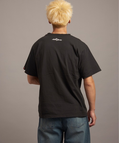 JACKROSE（ジャックローズ）の「B-TRS PARIS/JPN PRINT&LINESTONE SS TEE（Tシャツ/カットソー・メンズ・ブラック/ホワイト系2・M/L）」の15枚目の写真