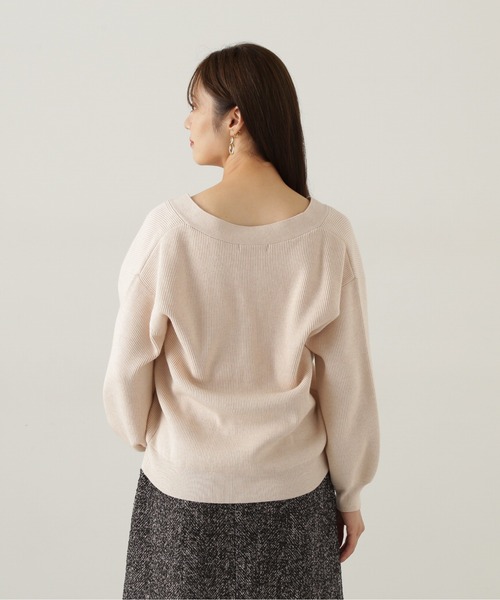 PROPORTION BODY DRESSING（プロポーションボディドレッシング）の「レース付きニットアンサンブル / 1214270012（ニット/セーター・レディース・グレー/ピンク/ベージュ・FREE）」の9枚目の写真