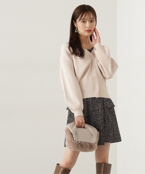 PROPORTION BODY DRESSING（プロポーションボディドレッシング）の「レース付きニットアンサンブル / 1214270012（ニット/セーター・レディース・グレー/ピンク/ベージュ・FREE）」の18枚目の写真