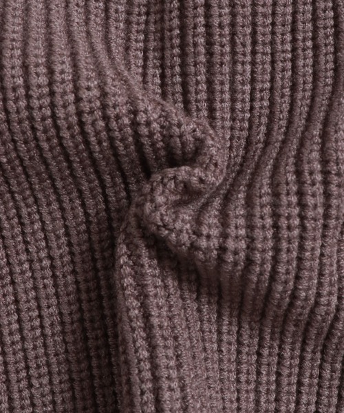 hunch（ハンチ）の「静電気防止 やわもちヤーン ビスチェ（ベスト・レディース・モカ/ブラック/アイボリー・FREE）」の19枚目の写真